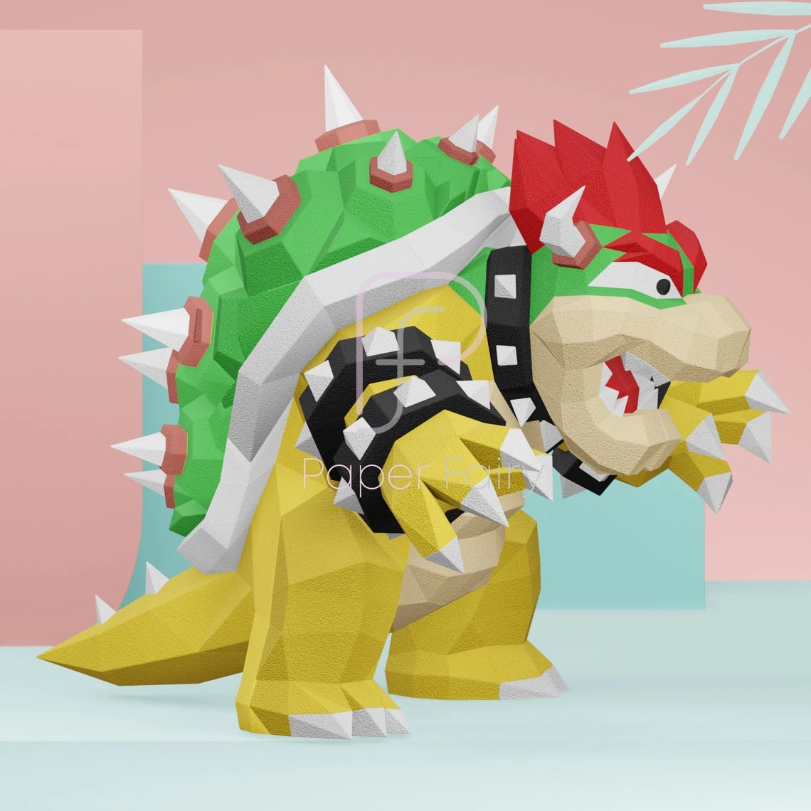 Epic Bowser & Kart Papercraft Bundle - Ultimate Villain Craft Template