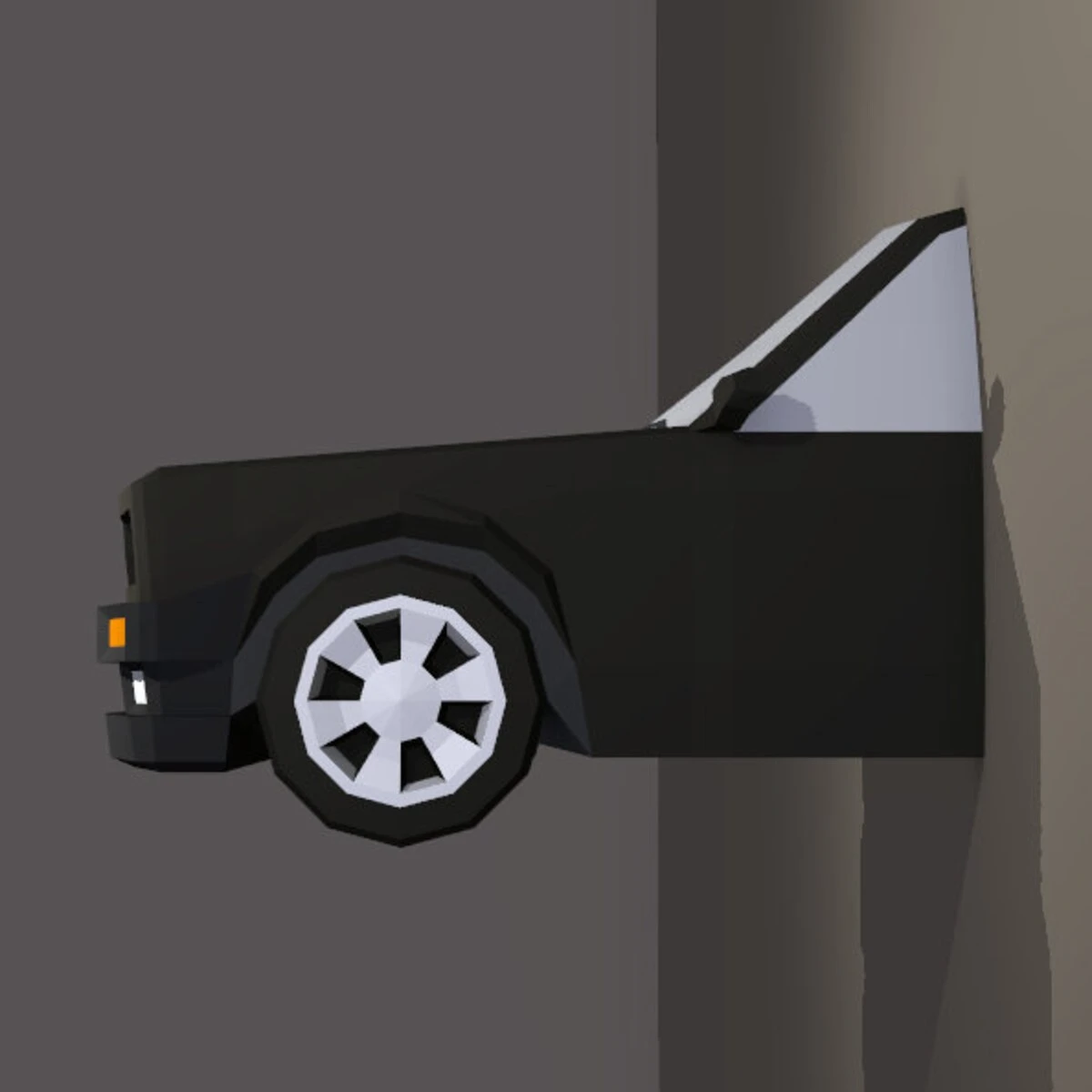 BMW E30 Papercraft Car, Auto Papercraft, PDF templates, Paper art, 3D Design for Crafts, Do it yourself, 3DIER