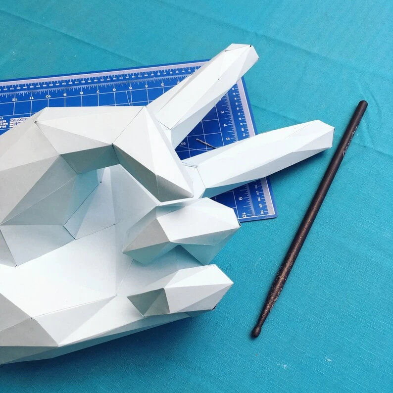 Peace 3dpapercraft. You get a PDF digital file with templates and instructions for this DIY (do it yourself) sculpture.