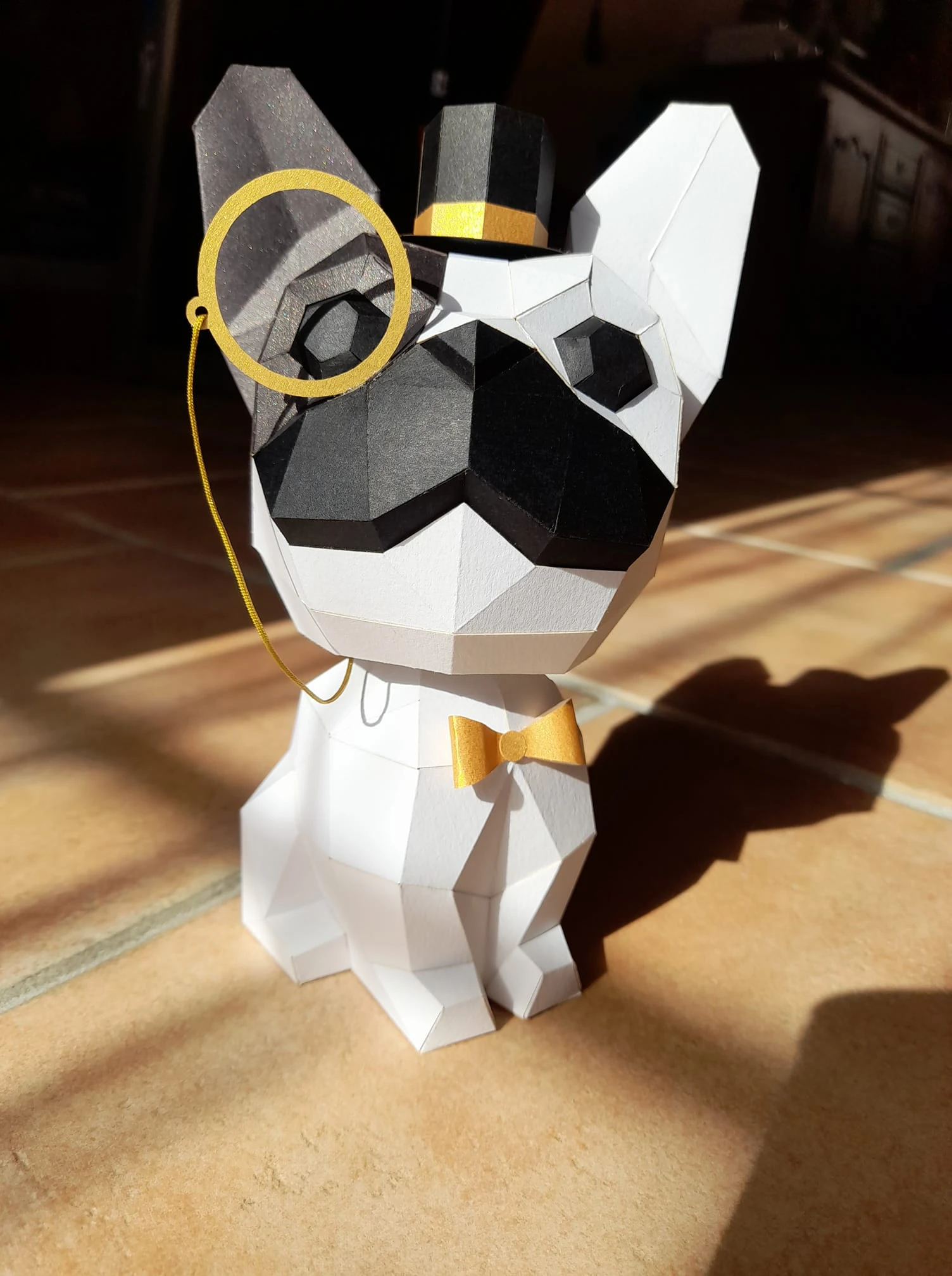 Wobble Bibouli Papercraft, Lowpoly Papercraft, Fovea - Papercraft - Nonitt