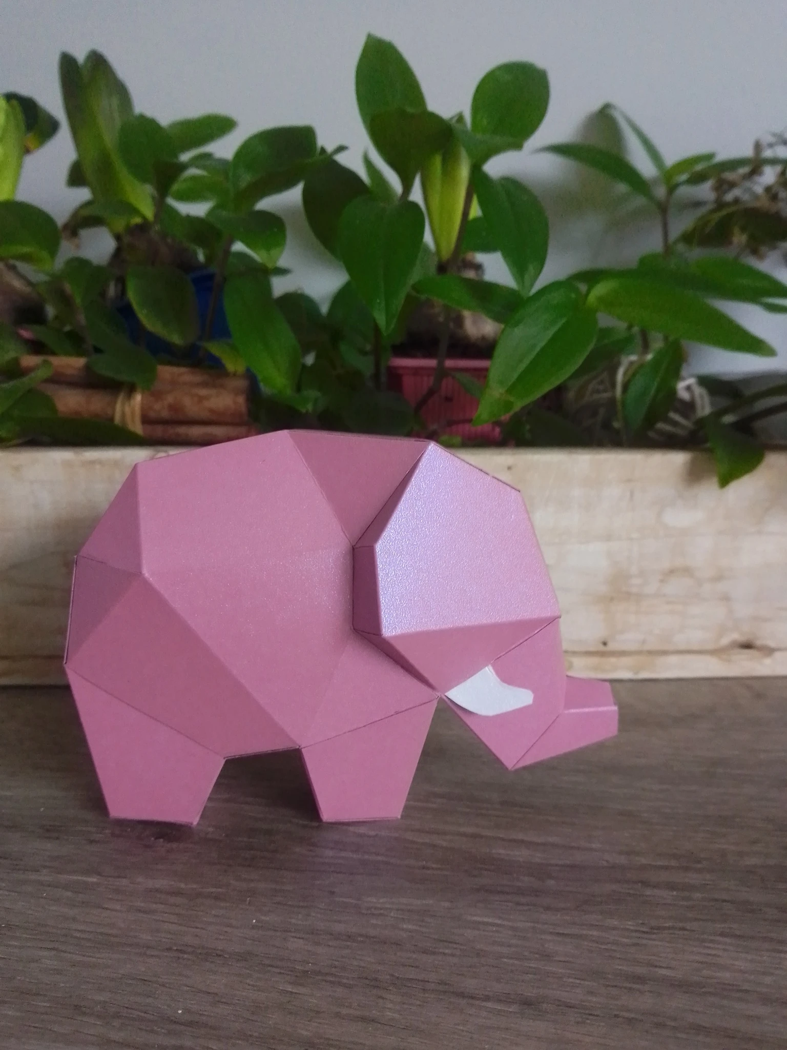 Baby Elephants Papercraft, Lowpoly Papercraft, Fovea - Papercraft - Nonitt