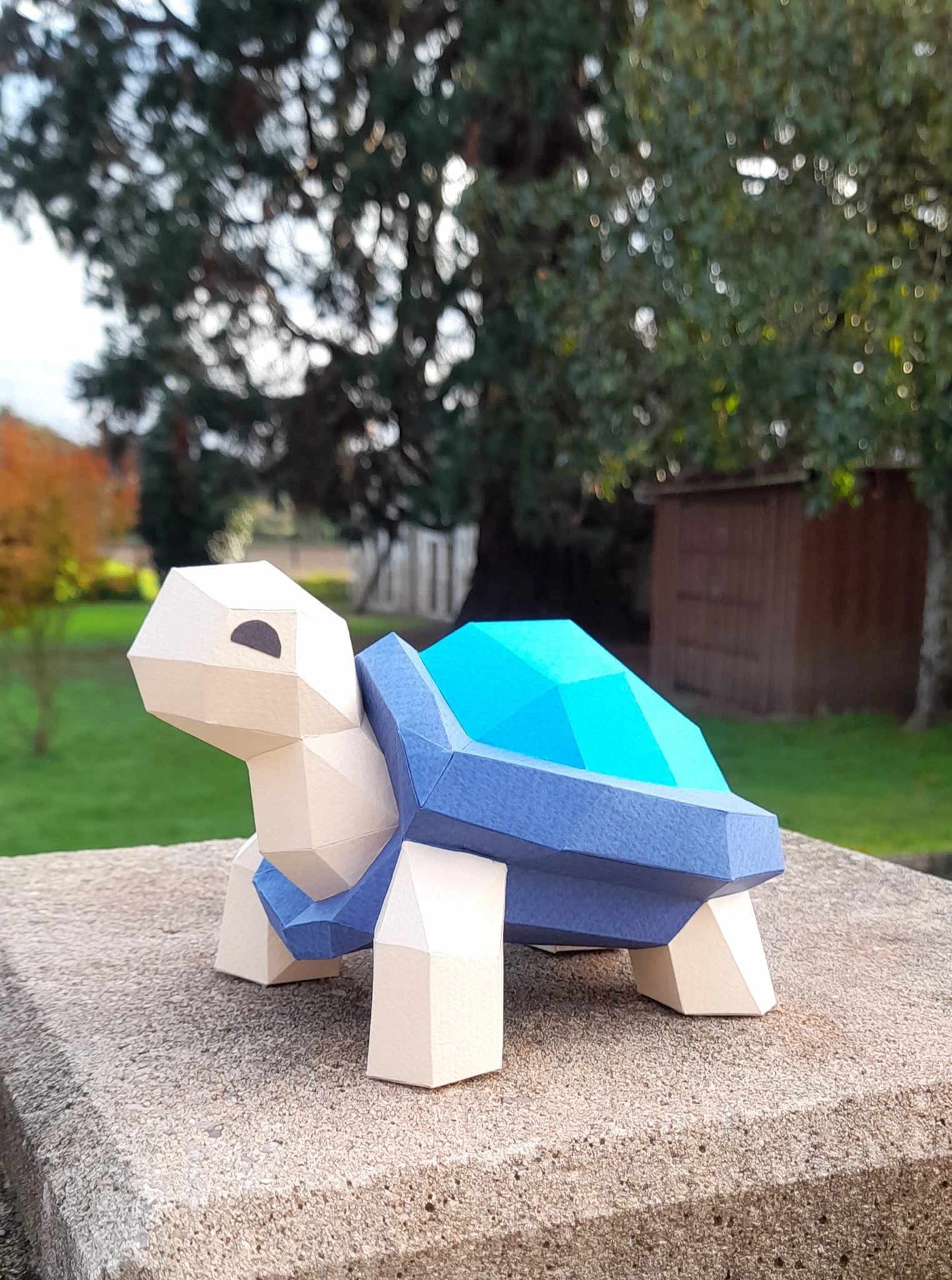 Turtle Terry Papercraft, Lowpoly Papercraft, Fovea - Papercraft - Nonitt