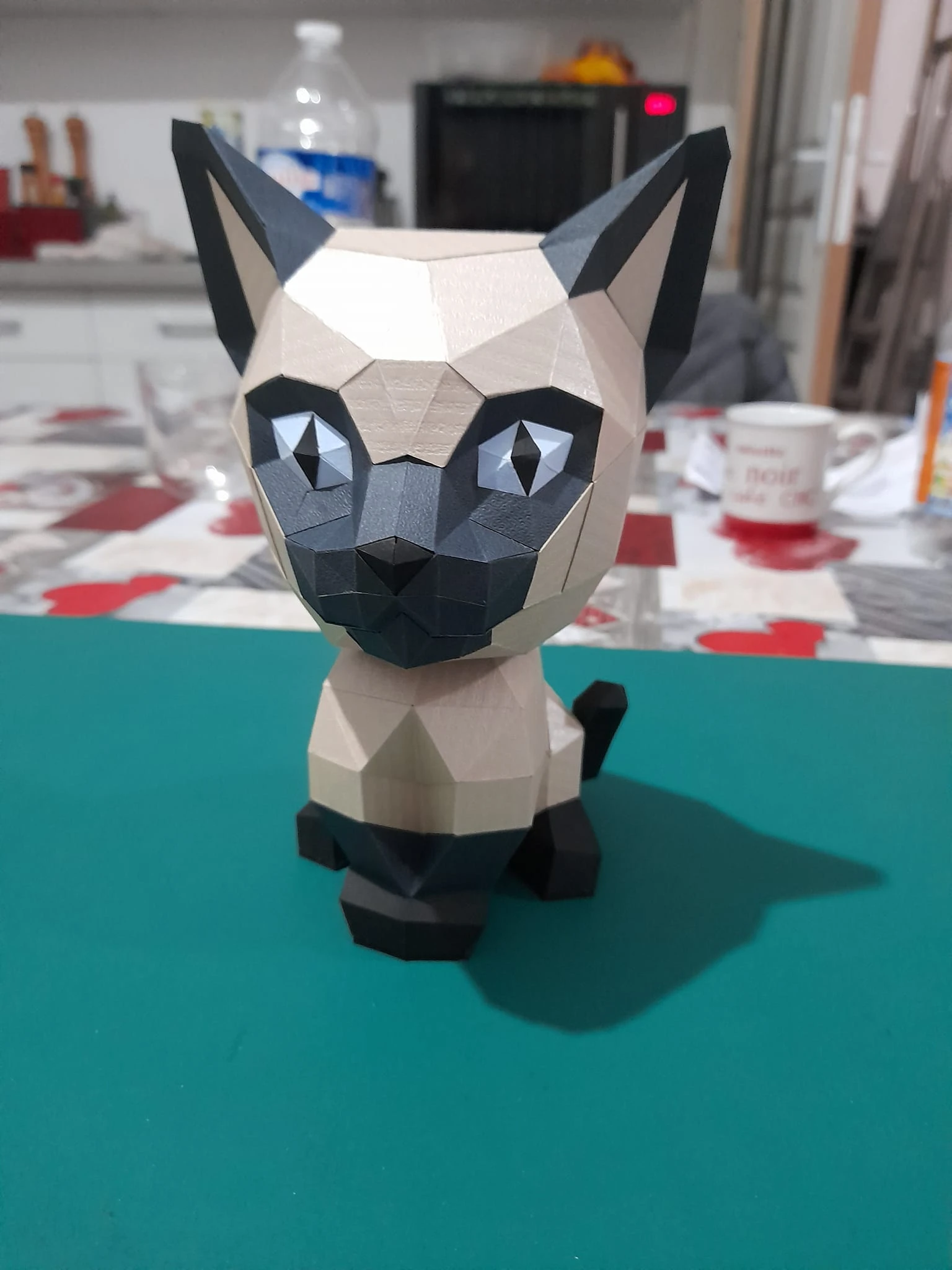 Wobble Siasia Papercraft, Lowpoly Papercraft, Fovea - Papercraft - Nonitt