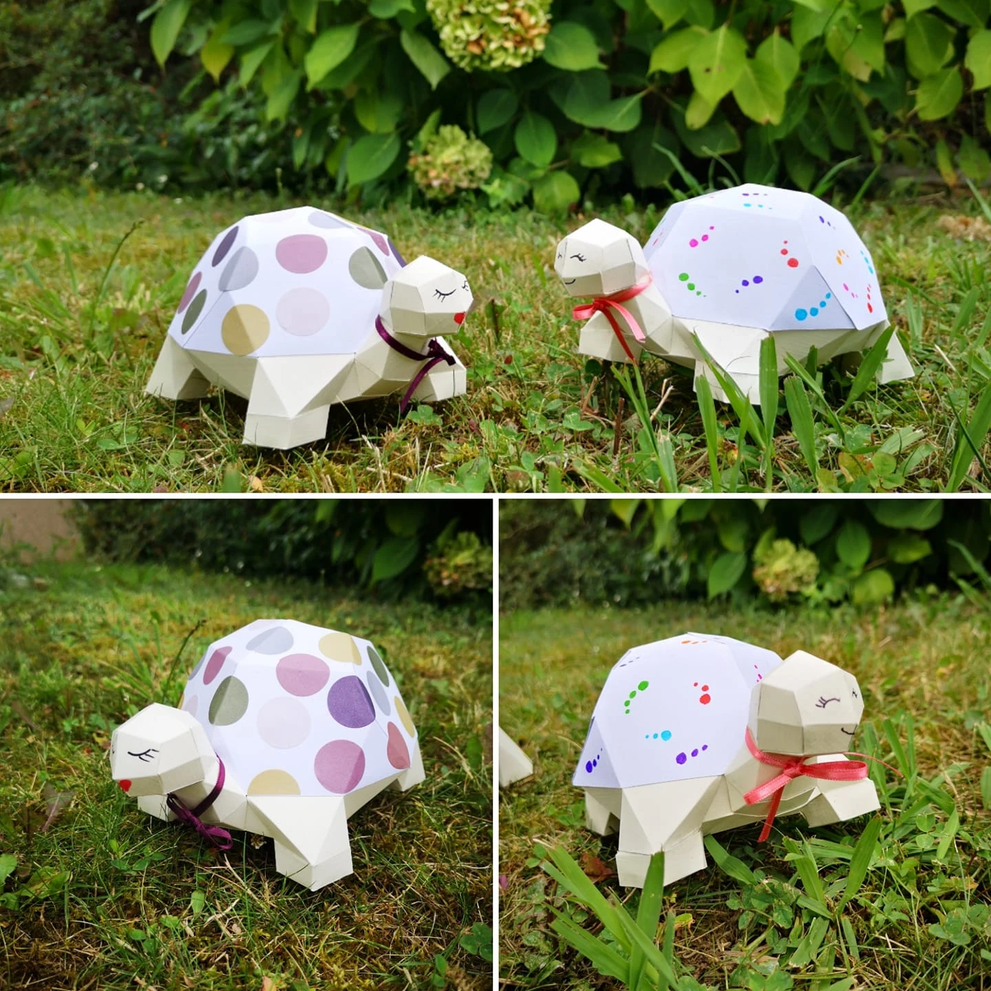 Turtle Terry Papercraft, Lowpoly Papercraft, Fovea - Papercraft - Nonitt