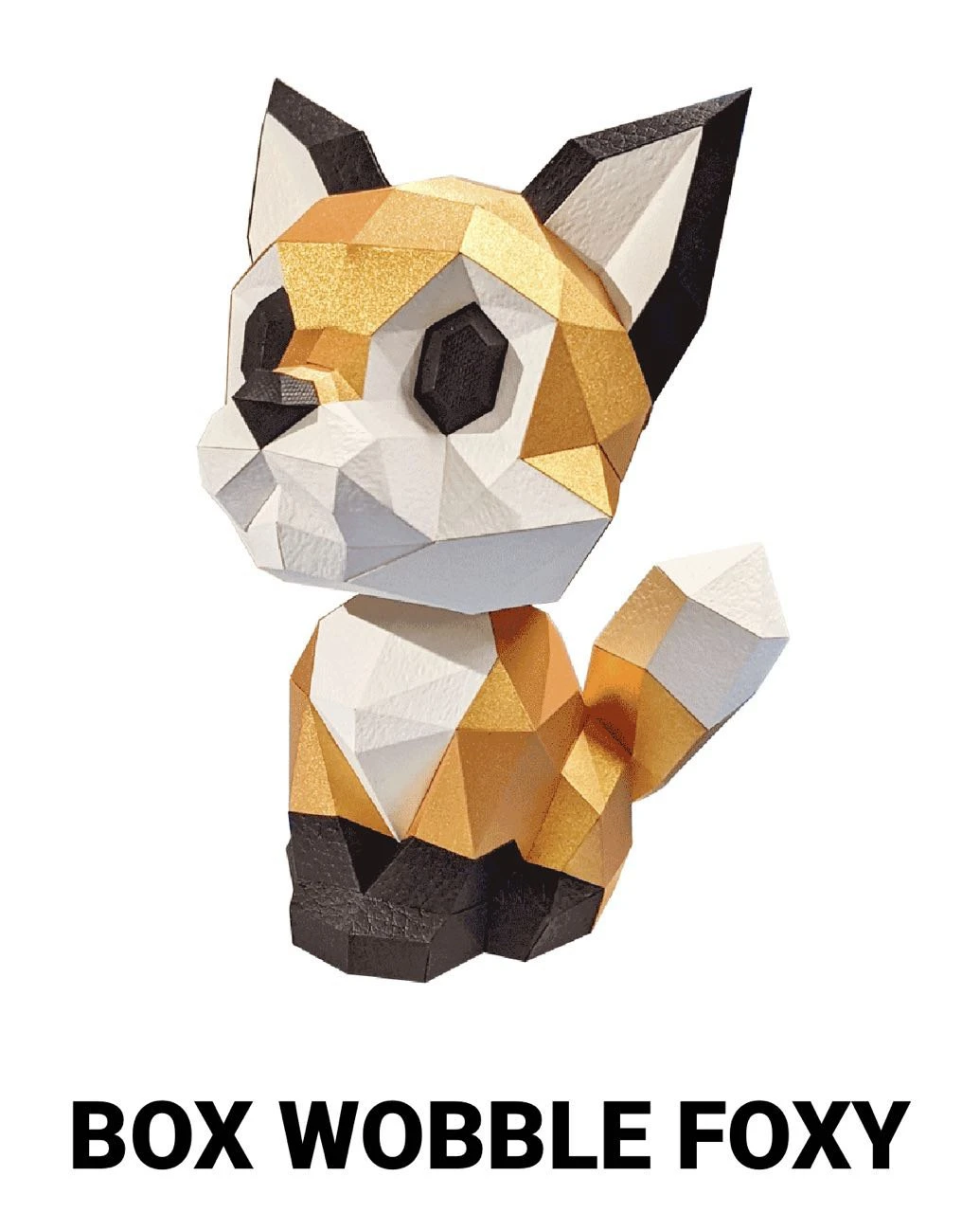 Wobble Foxy (Scan) Papercraft